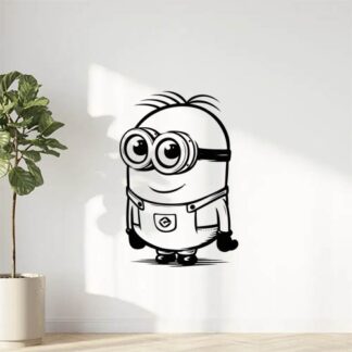 sticker autocollant minion Disney hero 3 MSAHK