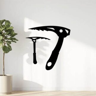 Sticker Autocollant piolet  montagne  MT2121