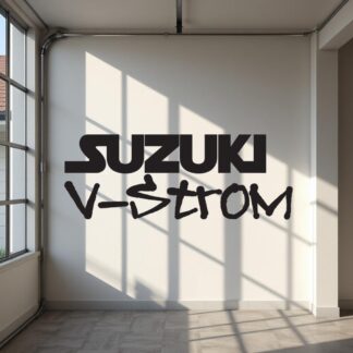 Sticker Autocollant suzuki v-strom moto  MT28