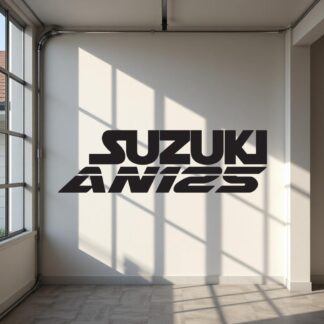 Sticker Autocollant suzuki an125 moto  MT34