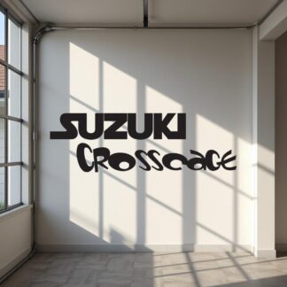 Sticker Autocollant suzuki crosscage moto  MT36