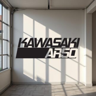 Sticker Autocollant kawasaki ar50 moto  MT41