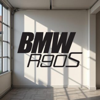 Sticker Autocollant bmw r90s moto  MT50