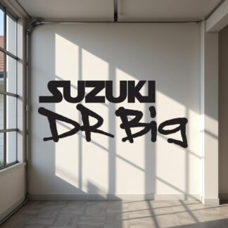 Sticker Autocollant suzuki dr big moto  MT65