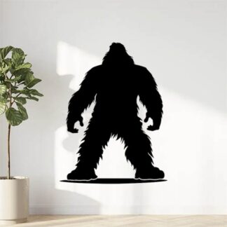 Sticker Autocollant yeti animal bigfoot montagne  MY2118