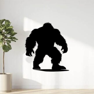 Sticker Autocollant yeti animal bigfoot montagne  MY2120