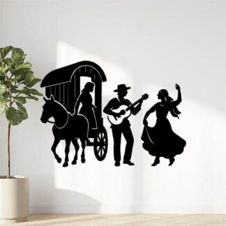 Sticker autocollant צוענים décoration decostickerstore - N7MM04