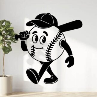 sticker autocollant sport baseball 3 NDSQH