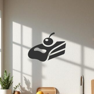 Sticker Autocollant muffin gateau nourriture NF18737