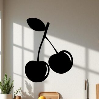 Sticker Autocollant cerise fruit nourriture  NFFL18728