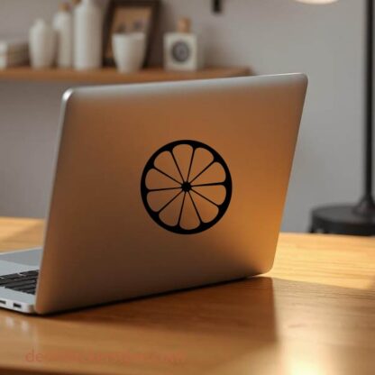 Sticker Autocollant citron fruit nourriture NFFL18734