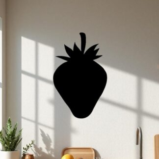 Sticker Autocollant fraise fruit nourriture NFFL18743