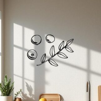 Sticker Autocollant canneberge fruit nourriture NFFL18759