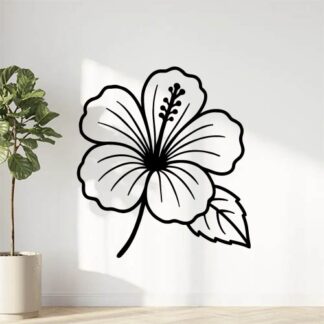 Sticker autocollant client D’hibiscus - NUY2G6