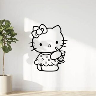 sticker autocollant hello-kitty héro 1 NZGD5