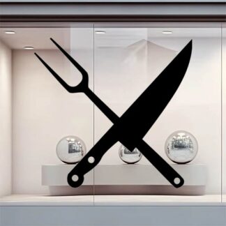 sticker autocollant cuisine restaurant métier 8 O37ZH