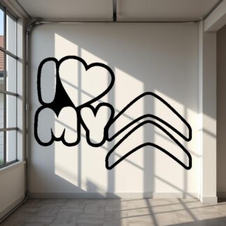 Sticker Autocollant Citroen  auto O87290