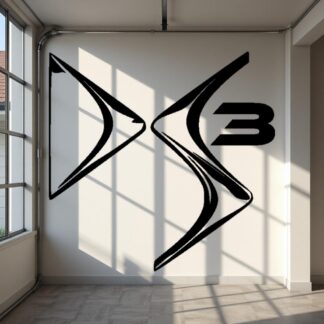 Sticker Autocollant Citroen DS3 auto O87310