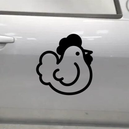 sticker autocollant animaux oiseau poule 4 OLCRP