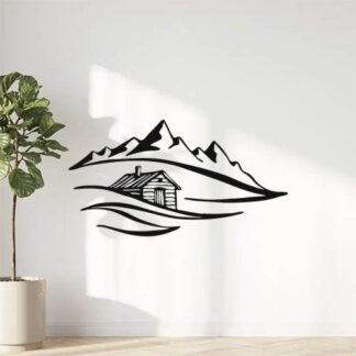 Sticker Autocollant paysage offroad camping car montagne 4x4  ORM18748