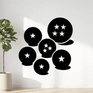 Sticker autocollant Boules Dragon ball décoration decostickerstore - OSIFKB