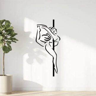sticker autocollant femme pole-danse 6 OSXNO