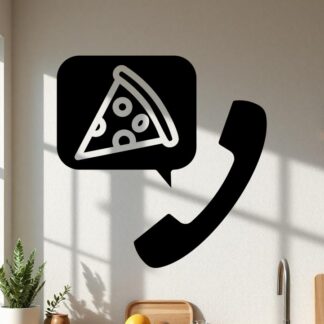 sticker autocollant pizza nourriture restaurant 10 OUHHA