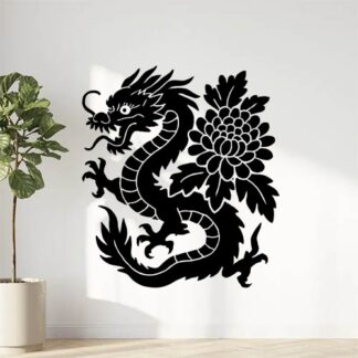 Sticker autocollant Tatouage japonais traditionnel décoration decostickerstore - OVD11W