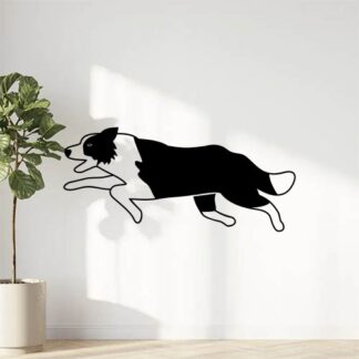 sticker autocollant chien border collie animaux 2 P34UO