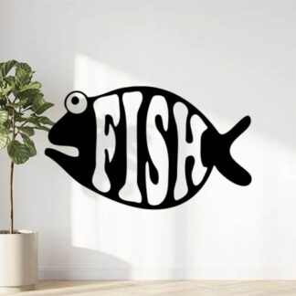 Sticker Autocollant Poisson fish pêche P87313