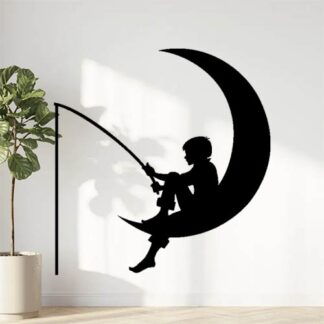 Sticker Autocollant Pêcheur pêche P87326