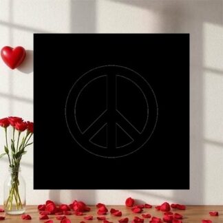 Sticker Autocollant peace and love zen  PAL1873