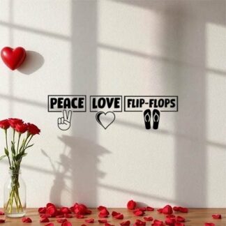 Sticker Autocollant peace and love zen  PAL1875