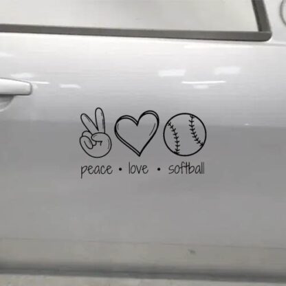 Sticker Autocollant peace and love zen  PAL1876