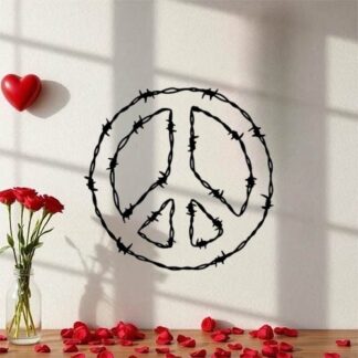 Sticker Autocollant peace and love zen  PAL1877