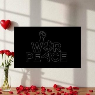 Sticker Autocollant peace and love zen  PAL1880