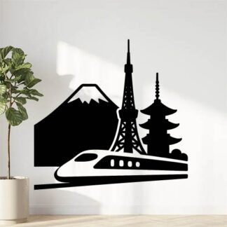 Sticker autocollant Tokyo décoration decostickerstore - PDJIR2