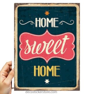 Sticker Autocollant plaque sentiment imprime 18x24cm  PL32