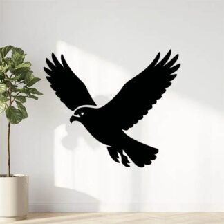 Sticker autocollant Faucon en vol décoration decostickerstore - PLIQXO