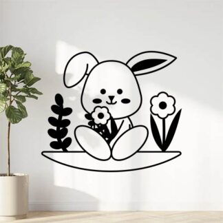 sticker autocollant animaux lapin 8 PM2O7