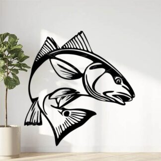 Sticker Autocollant Poisson pêche Q87297