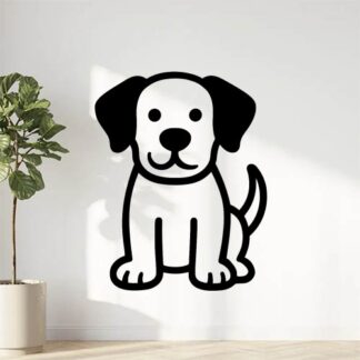 Sticker autocollant client Chien - QEIY02
