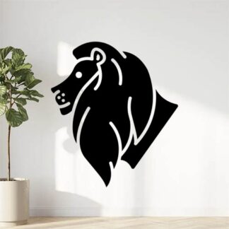sticker autocollant Lion animaux 6 QIPCQ