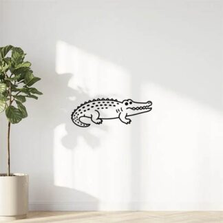 sticker autocollant crocodile animaux 4 QNQH3