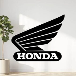 Sticker autocollant aile Honda vintage décoration decostickerstore - QPCWGL
