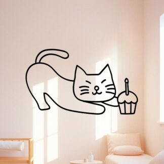 sticker autocollant chat animaux 4 QQLPI