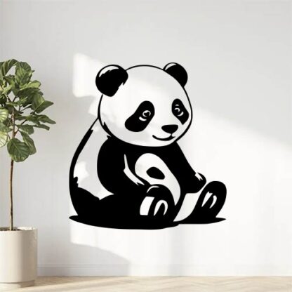 sticker autocollant animaux panda ours 1 QQNPJ