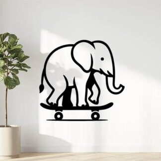 Sticker autocollant client Skateboard - QRWKPM