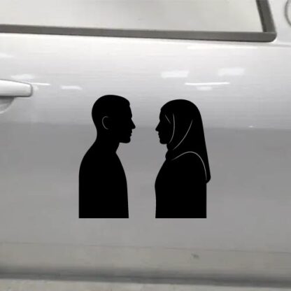 Sticker autocollant un et une décoration decostickerstore - R1STUD