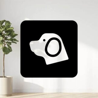 sticker autocollant animaux chien R2UNC